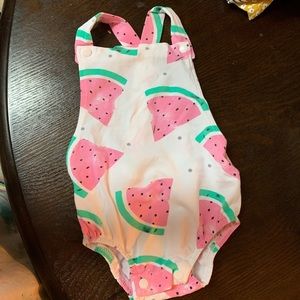 Boutique Watermelon Onesie (0-3 month)